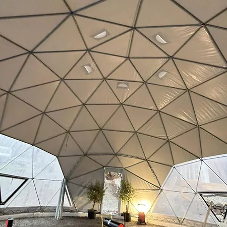 The Forest Dome Nordic Event Space In Nature Деревянный коттедж
